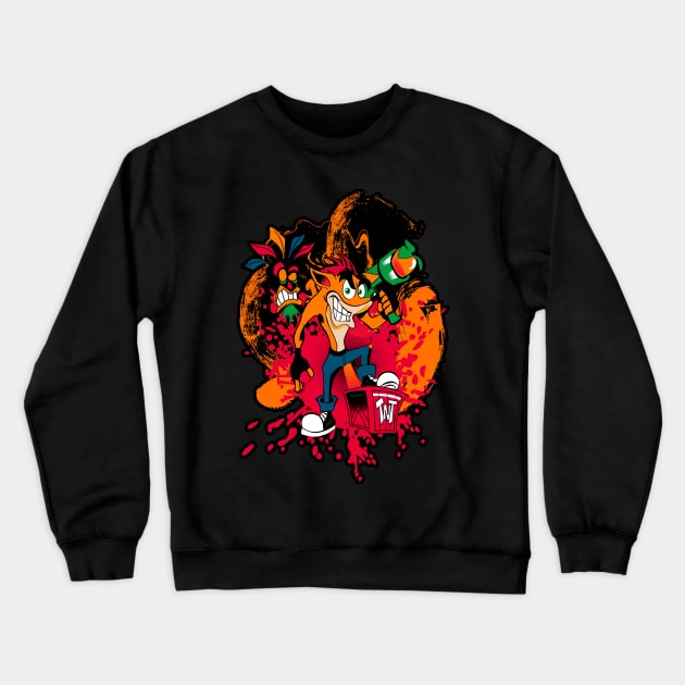 Whoa! Crewneck Sweatshirt by Sonicdude242